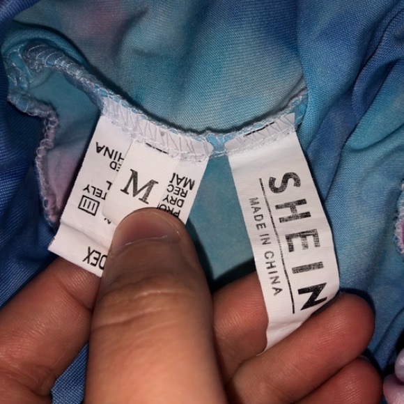 Cotton candy tiedye high wasted leggings - Picture 4 of 6